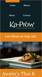 Mobile Screenshot of kaprowleaf.com